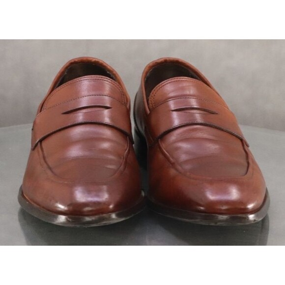 To Boot New York Men's Penny Loafer Dress Shoes Size EU 7.5 US 8.5 Made In Italy - Picture 3 of 12